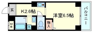 サンクール松屋町の物件間取画像